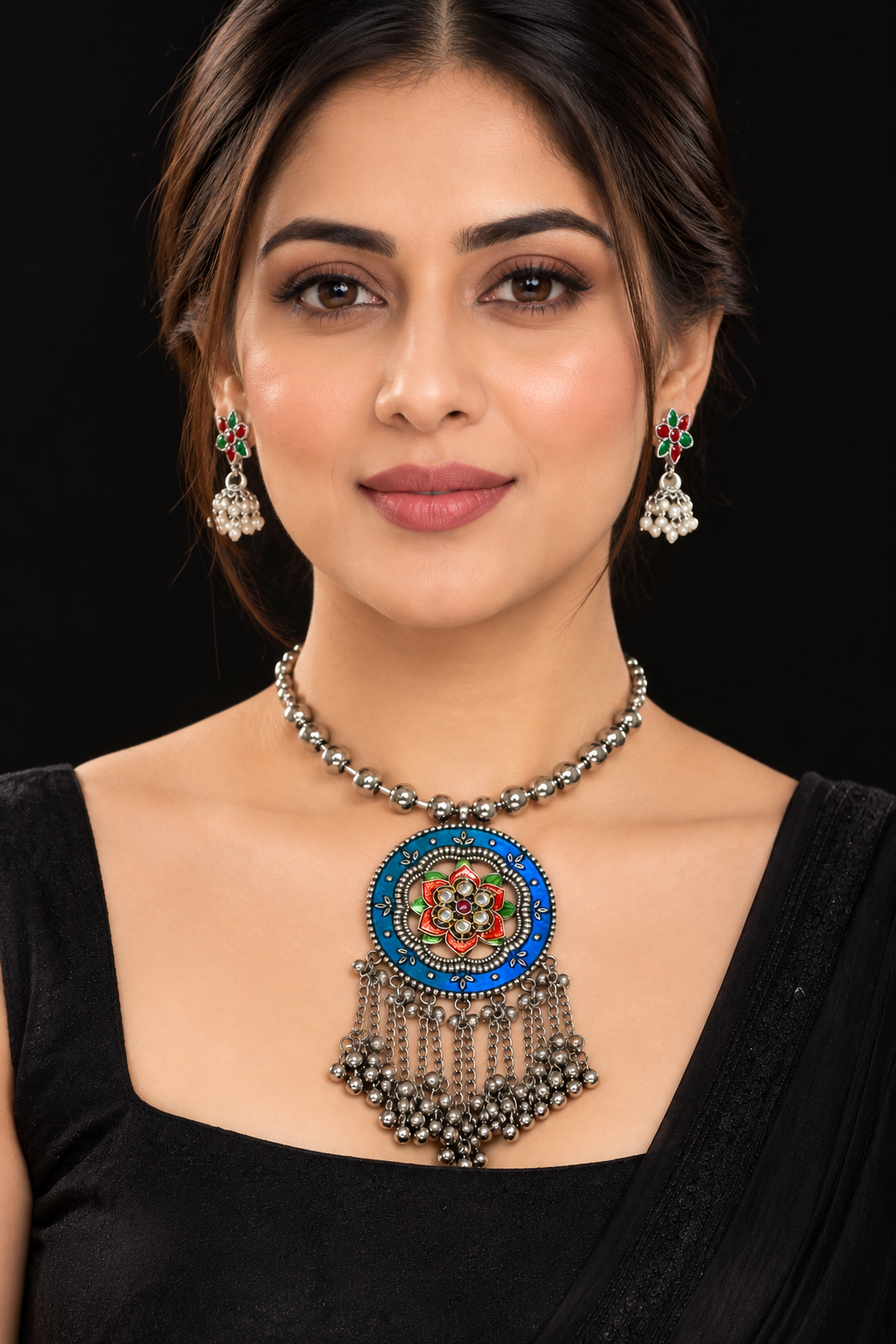 Tribal Design Oxidised Hasli