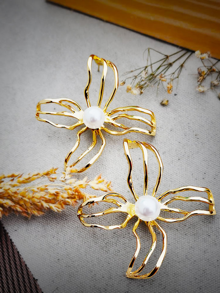 Statement Flower Earrings
