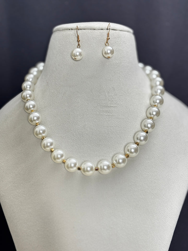 Pearl Necklace Set