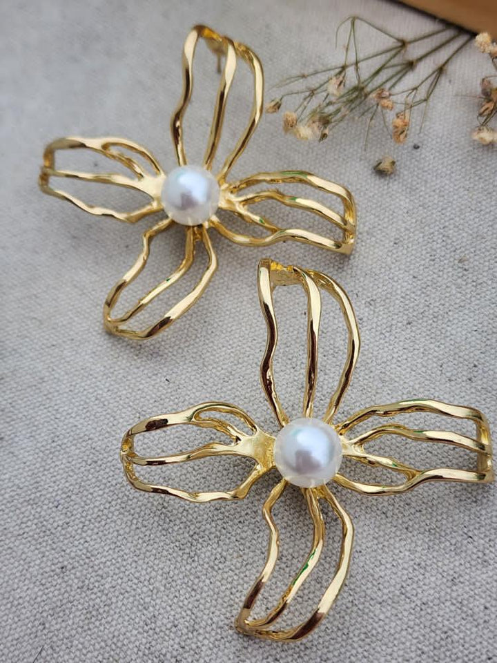 Statement Flower Earrings