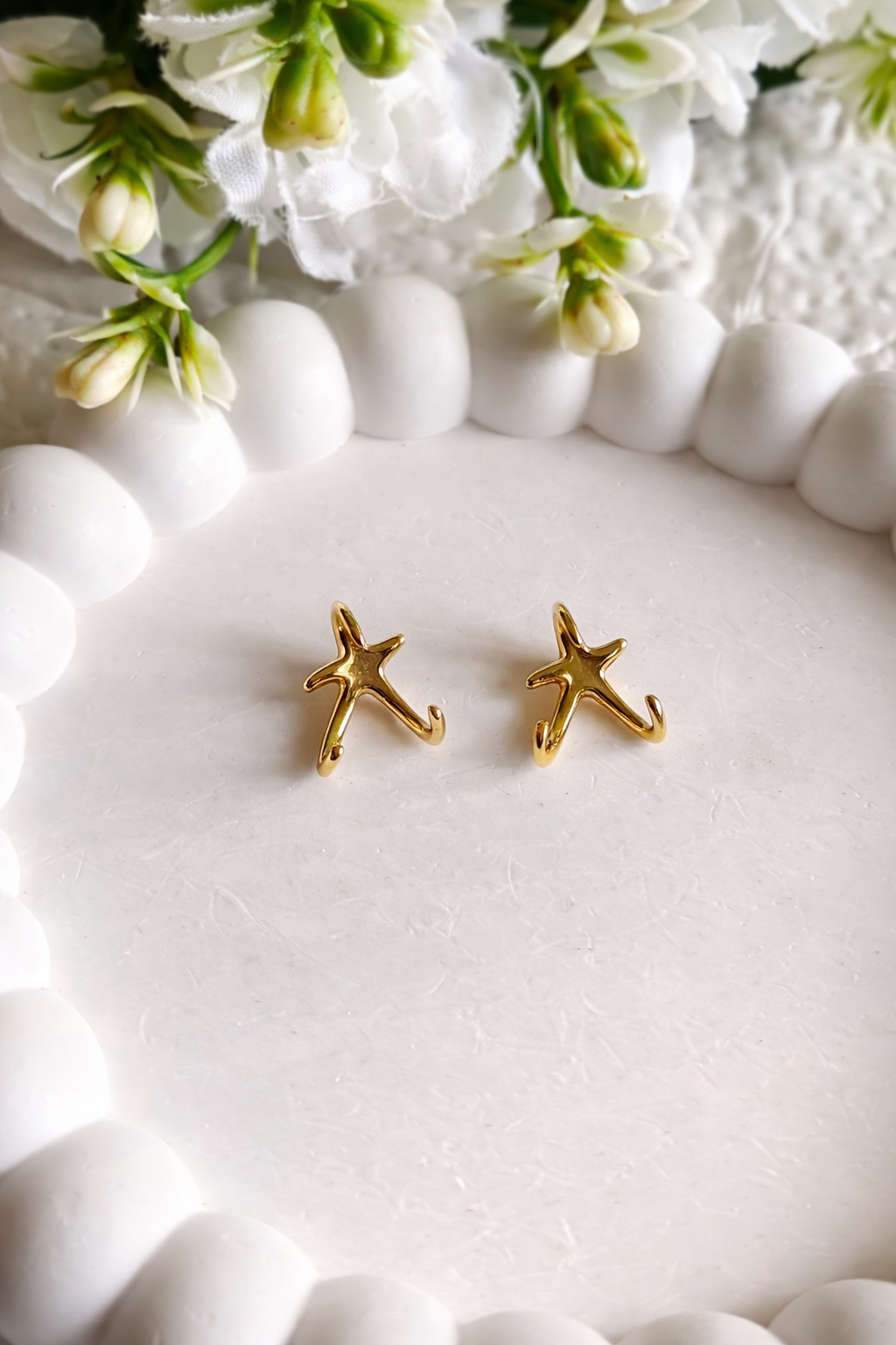 18K Gold Plated Anti-Tarnish Ear Cuffs