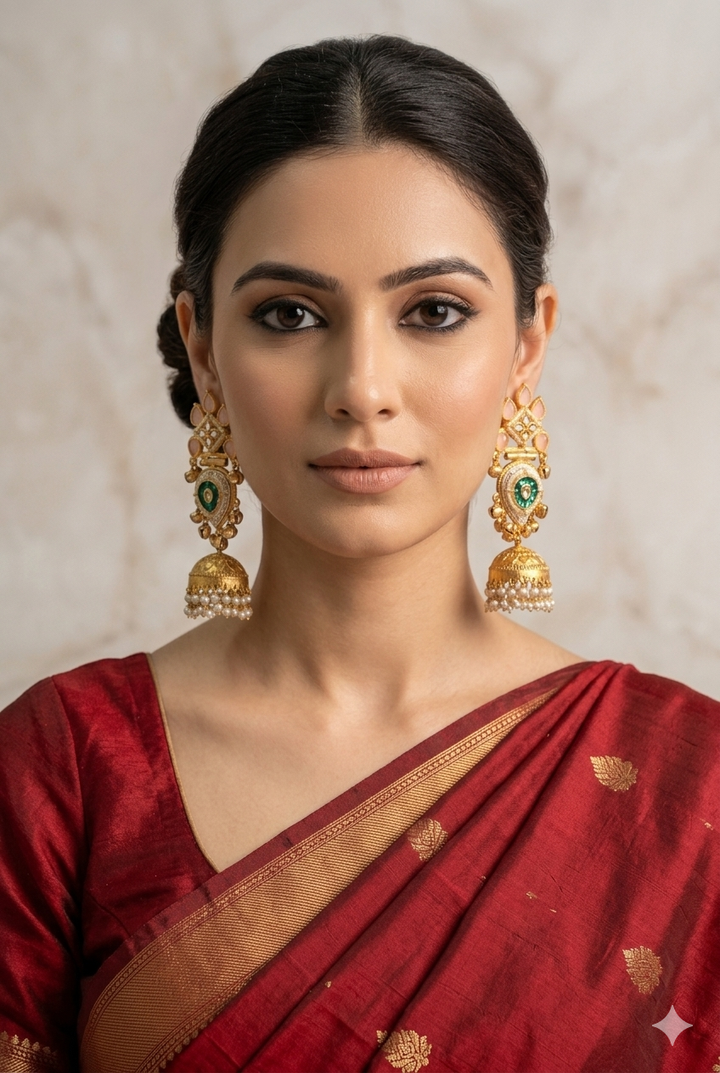 Ruhi Kashmiri Earrings