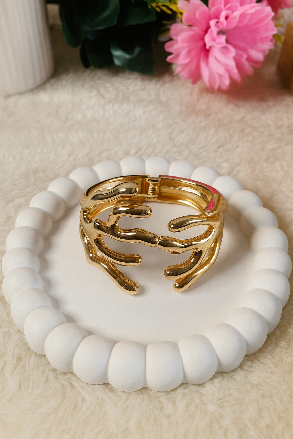 Bold chunky bracelets