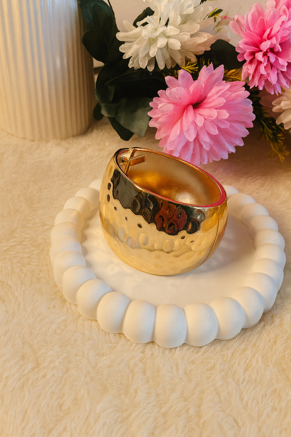 Bold chunky bracelets