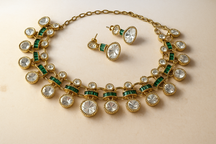 Mozoniate Brass Necklace