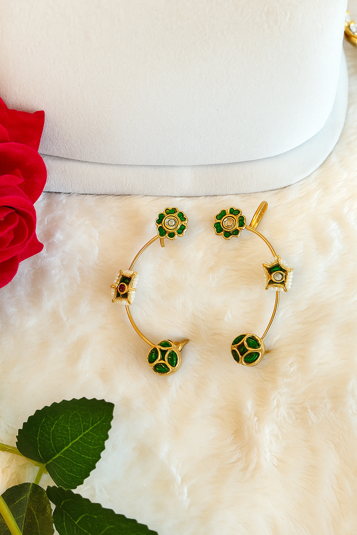 Brass Gold-Plated Earcuffs