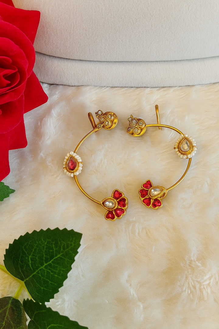 Brass Gold-Plated Earcuffs