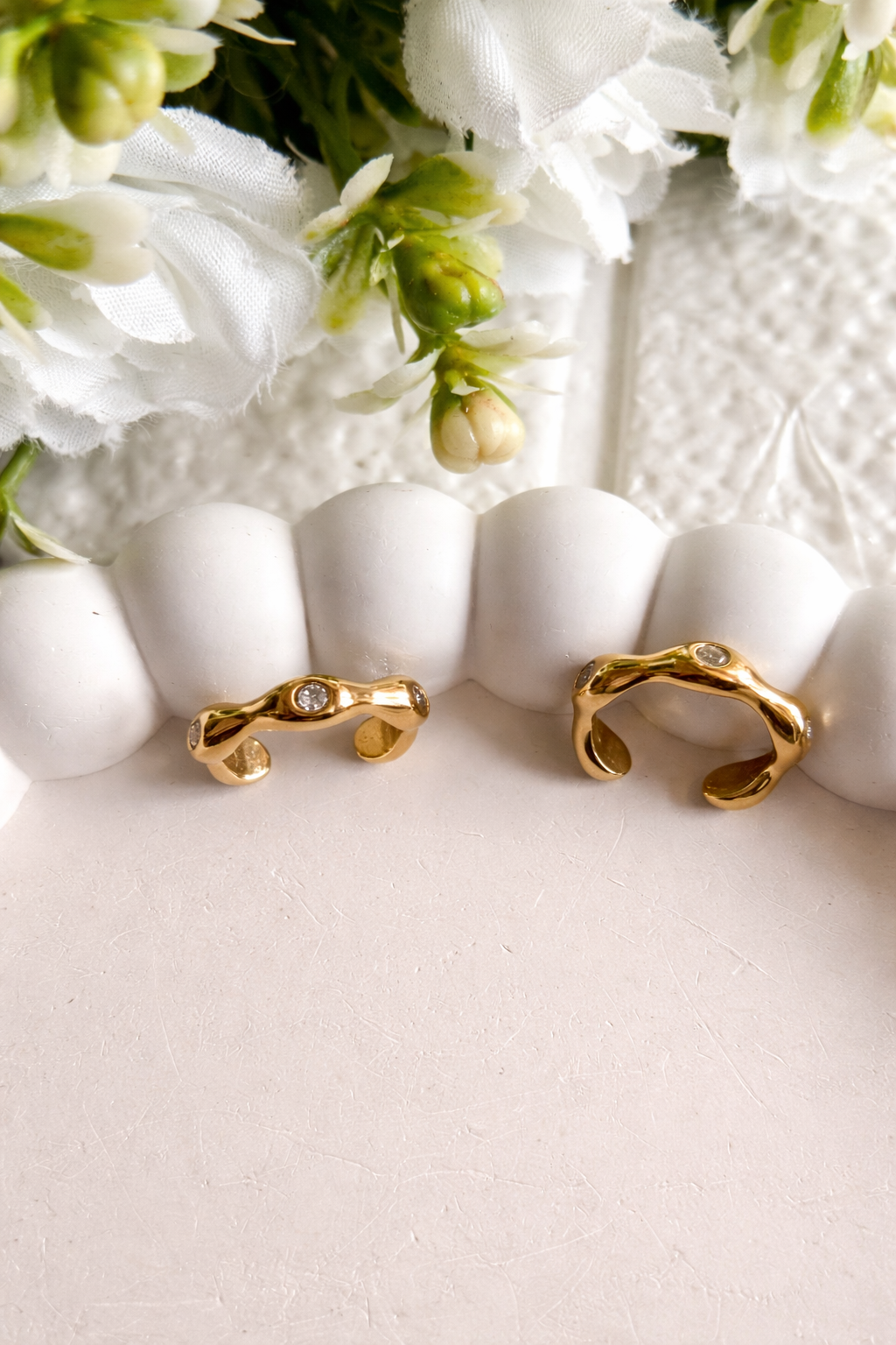 18K Gold Plated Anti-Tarnish Ear Cuffs