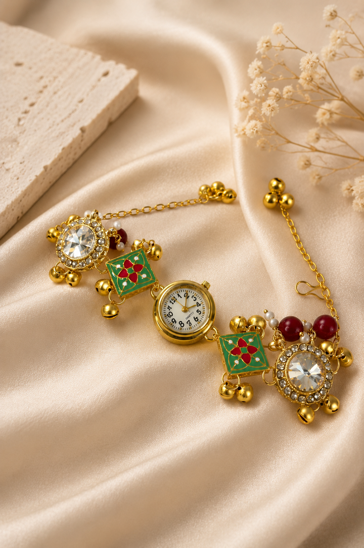 Kashmiri Designer Analog Wrist Watch