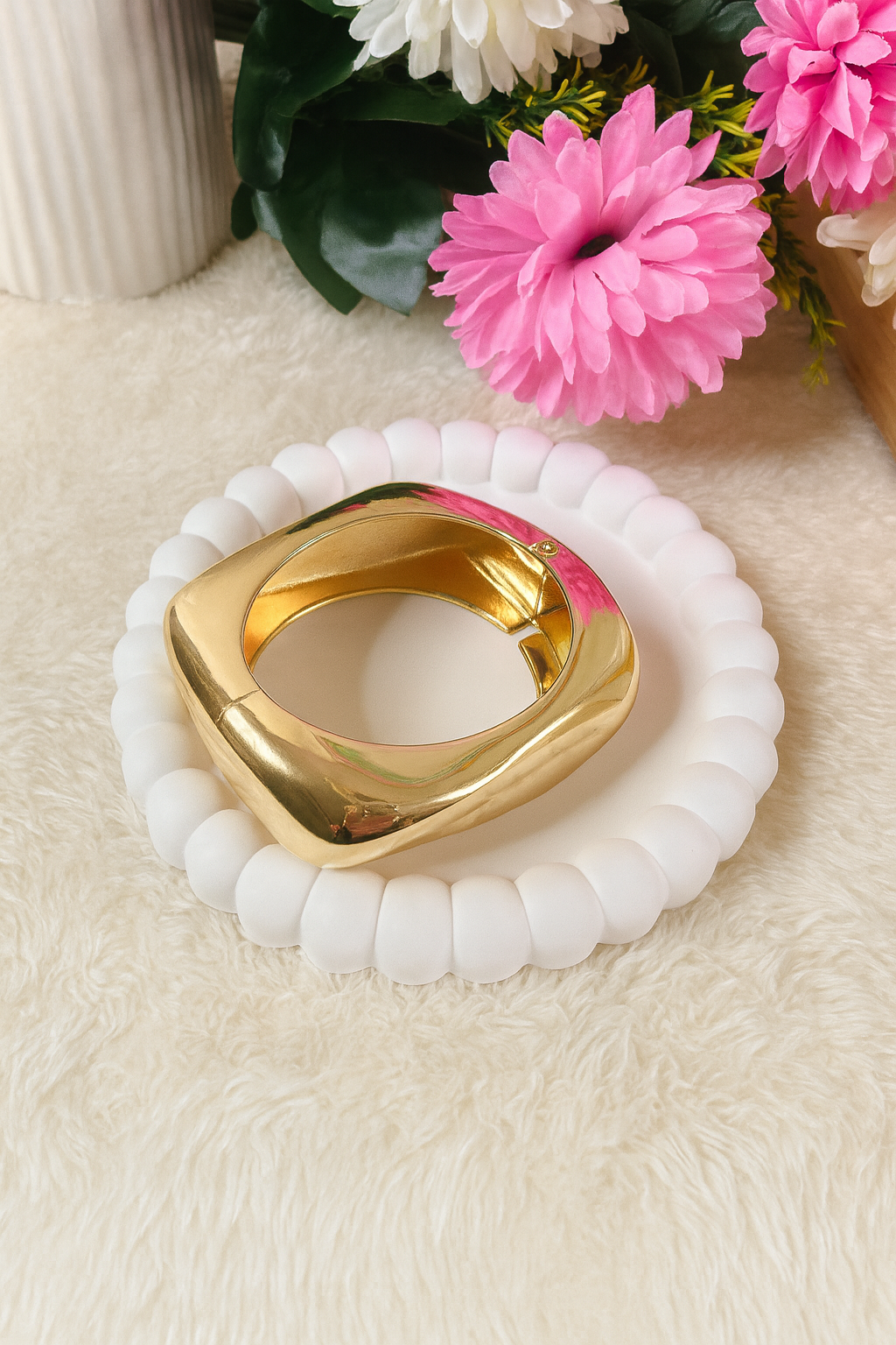 Bold chunky bracelets