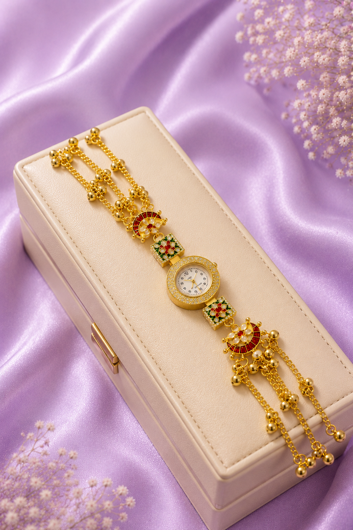 Kashmiri Designer Analog Wrist Watch