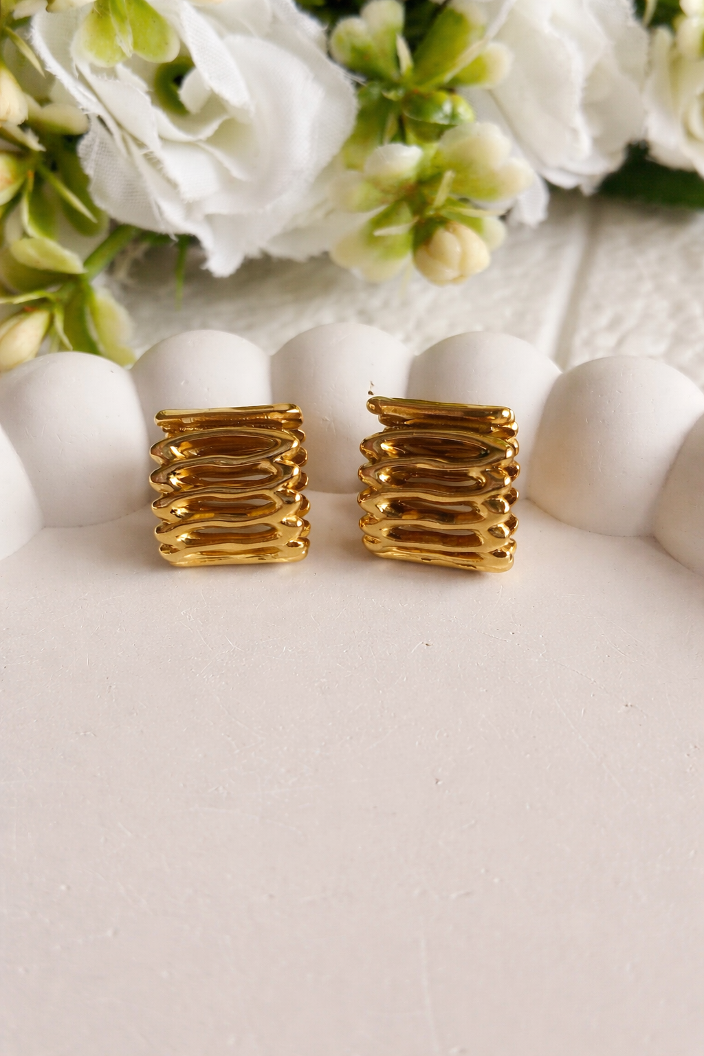 18K Gold Plated Anti-Tarnish Ear Cuffs