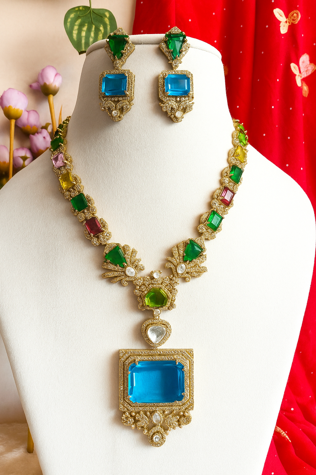 Sabyasachi-Inspired Necklace Set