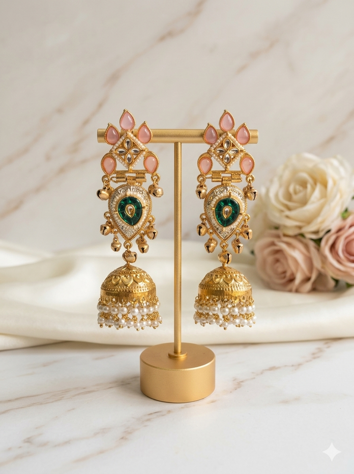 Ruhi Kashmiri Earrings