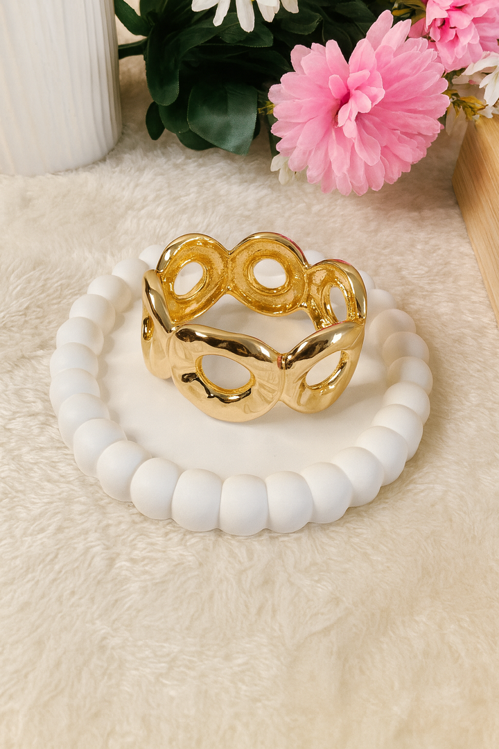 Bold chunky bracelets