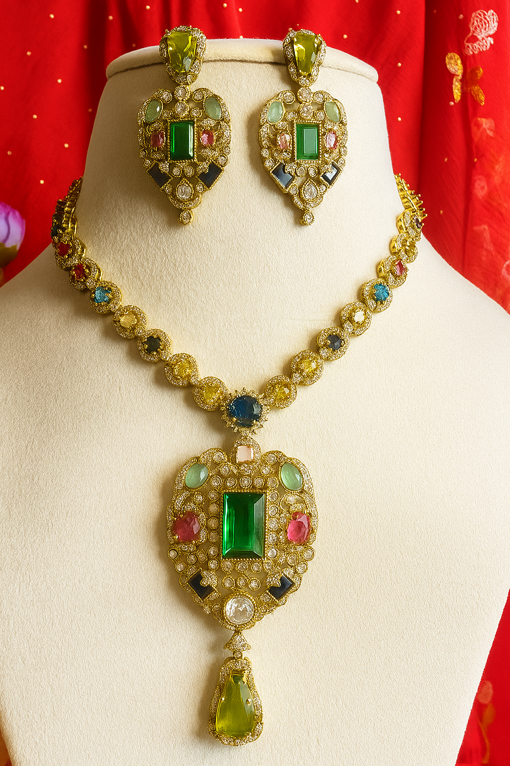 Sabyasachi-Inspired Necklace Set