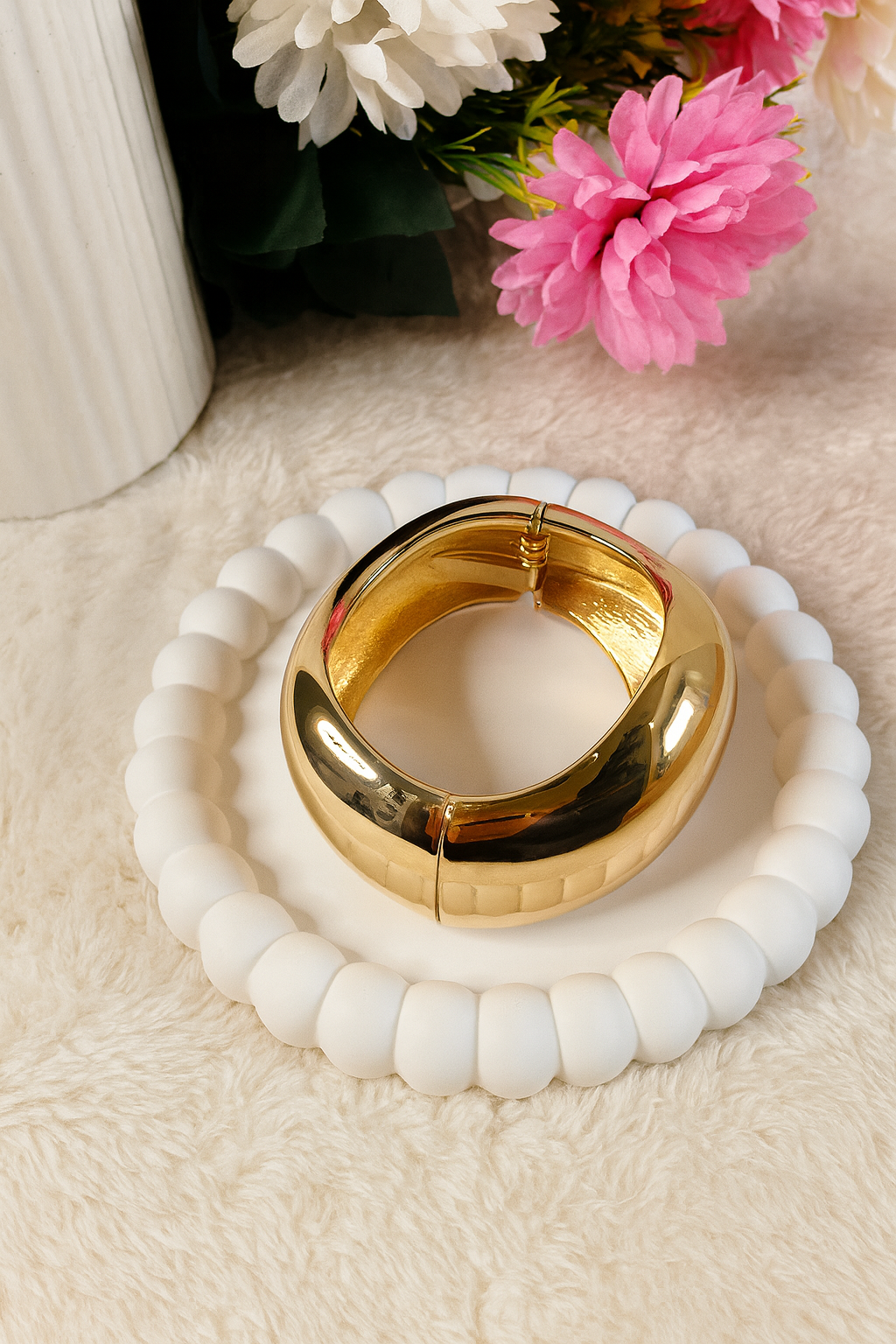 Bold chunky bracelets