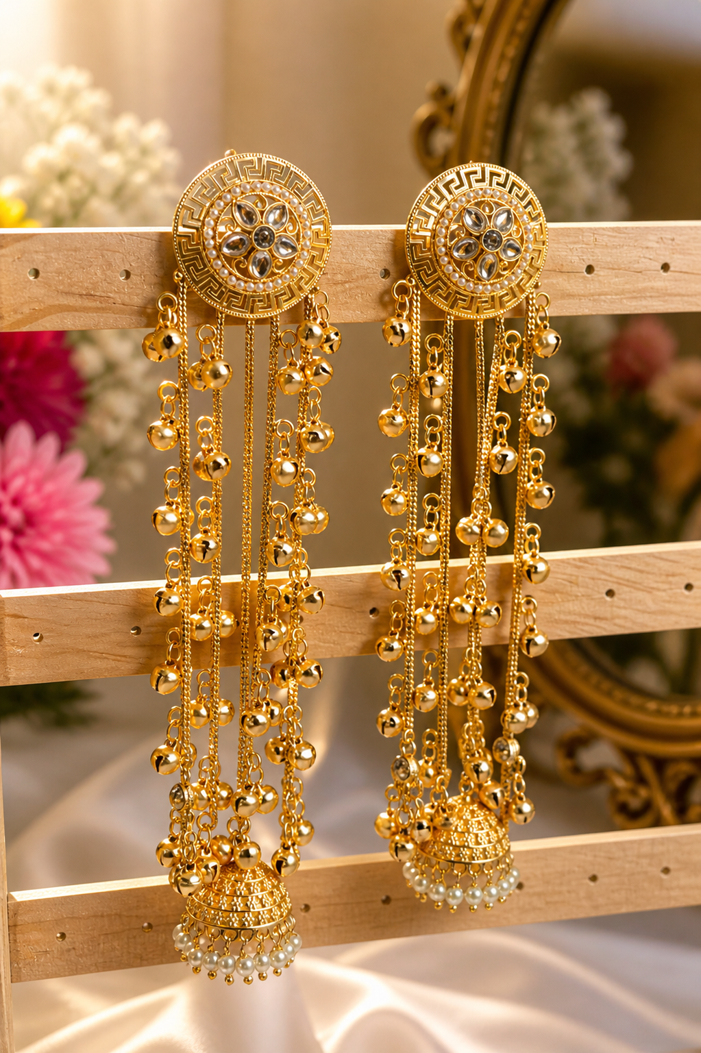 Kashmiri Long Earrings