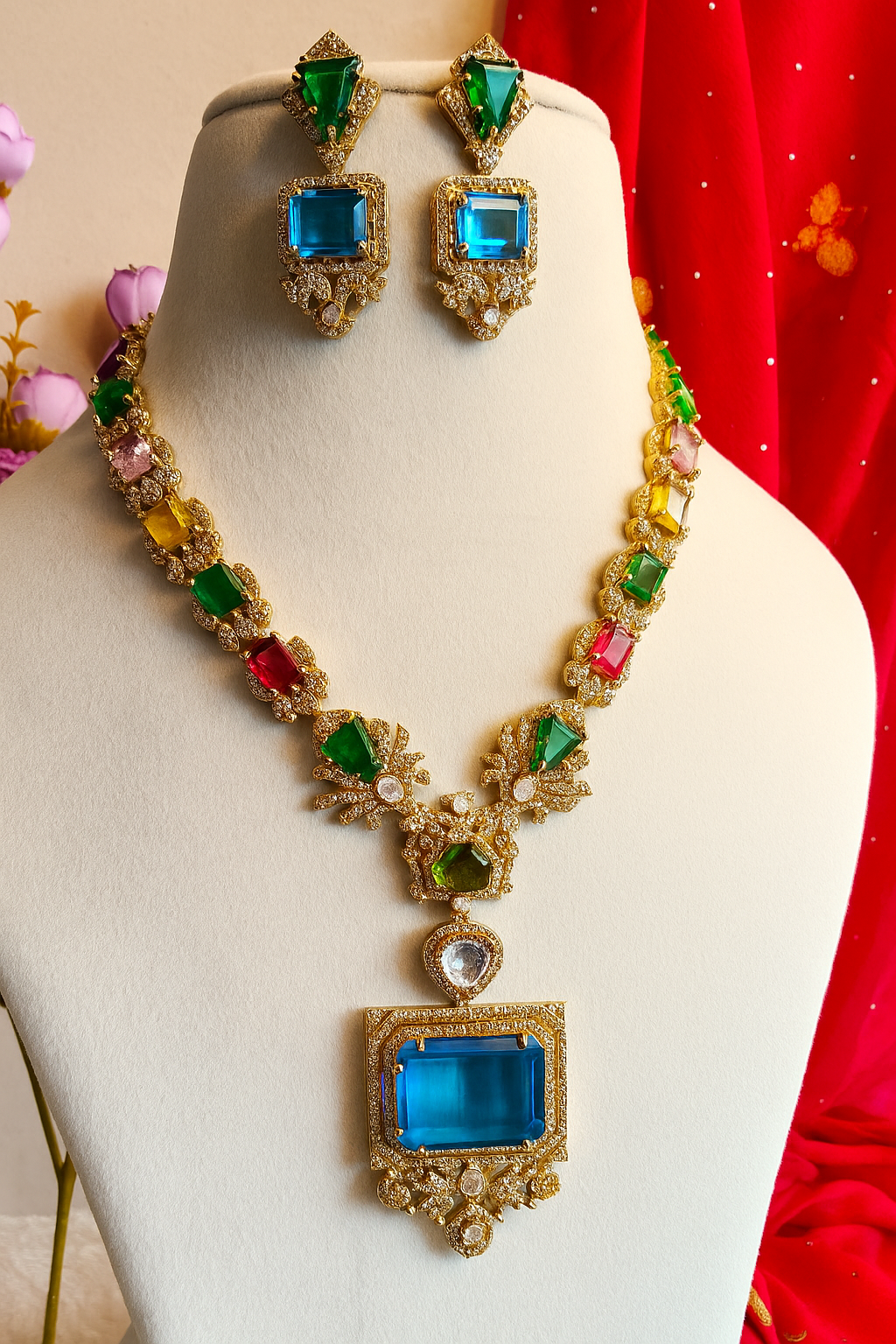Sabyasachi-Inspired Necklace Set