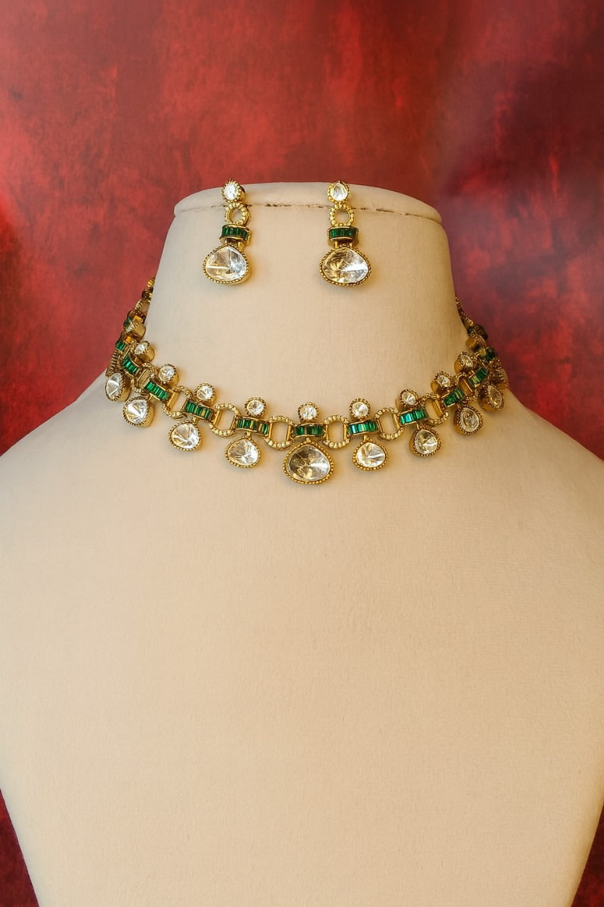 Mozoniate Brass Necklace