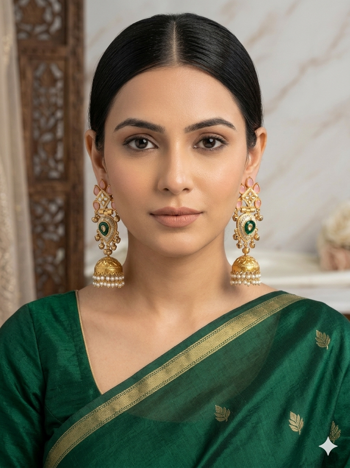 Ruhi Kashmiri Earrings