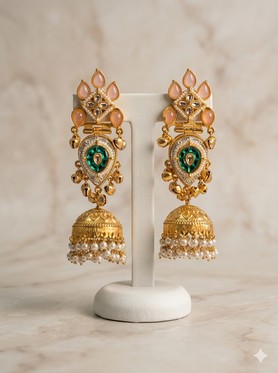 Ruhi Kashmiri Earrings